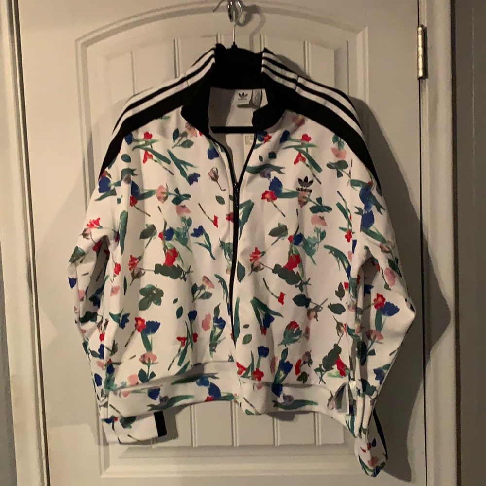 Adidas cropped jacket